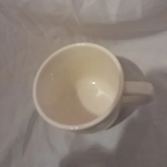 Vintage Retro 1970's Oxford Brazil 8710 Yellow Flower Stoneware Coffee Mug Cup - Picture 2 of 6